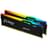 Оперативная память DDR5 DIMM 64GB(32GBx2)/5600Mhz PC5-44800 Kingston FURY Beast EXPO RGB (KF556C36BBEAK2-64) - фото #2, Technodom.kz