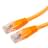 Патч-корд LSZH медный UTP Cablexpert кат.5e, 0,5м, оранжевый (PP30-0,5M/O) - фото #0, Technodom.kz
