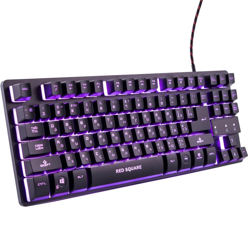 Клавиатура игровая проводная USB Red Square TESLA TKL (RSQ-20007) - фото #3, Technodom.kz