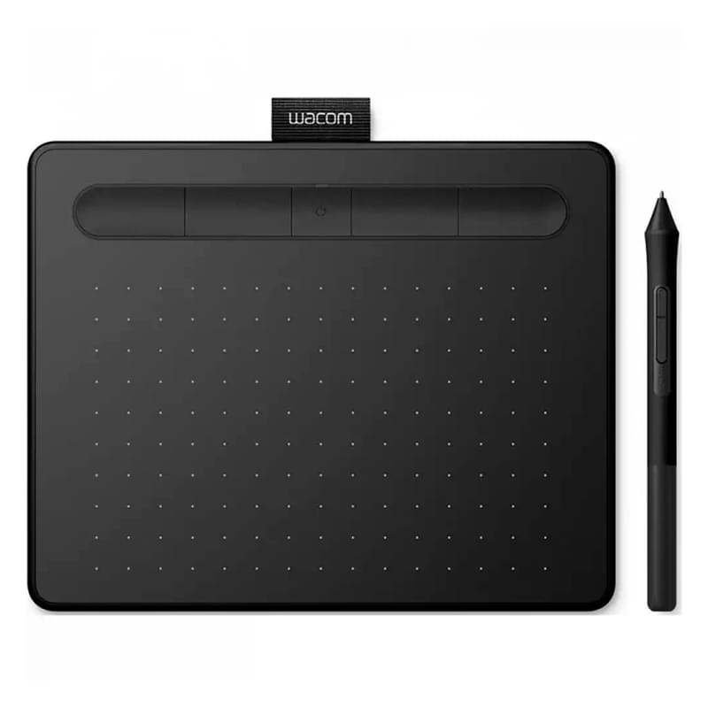 Wacom Intuos S Bluetooth Графикалық планшеті, Black (CTL-4100WLK-N) - фото #2, Technodom.kz