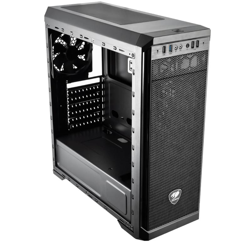 ПК корпус Cougar MX330-X Midi Tower, window, Black mATX (MX330-X) - фото #6, Technodom.kz
