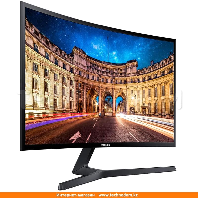 Монитор 27" Samsung LC27F396FHIX/RU 1920х1080 16:9 VA 60ГЦ (HDMI+VGA) Curved Black - фото #2, Technodom.kz