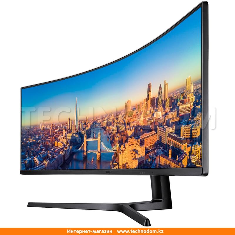 Монитор Игровой 49" Samsung LC49J890DKIXCI 3840x1080 32:9 VA 144ГЦ (HDMI+DP) Curved Black - фото #1, Technodom.kz