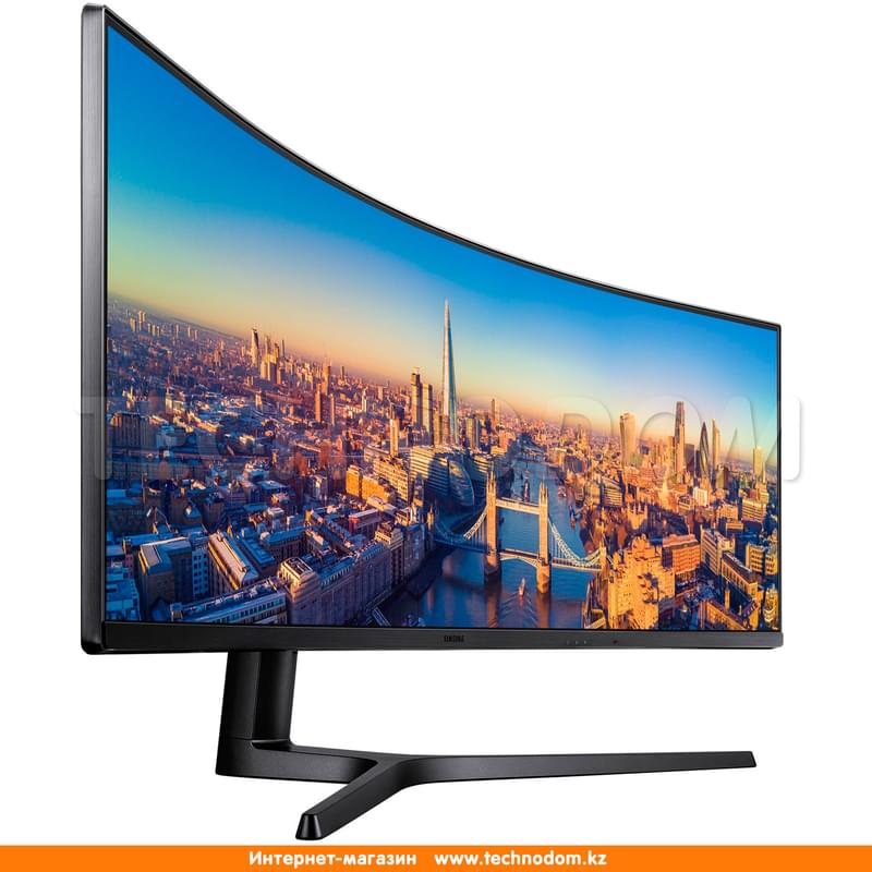Монитор Игровой 49" Samsung LC49J890DKIXCI 3840x1080 32:9 VA 144ГЦ (HDMI+DP) Curved Black - фото #2, Technodom.kz