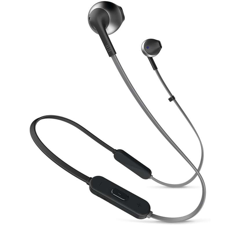Наушники Вставные с Микрофоном JBL Bluetooth JBLT205BT, Black - фото #0, Technodom.kz