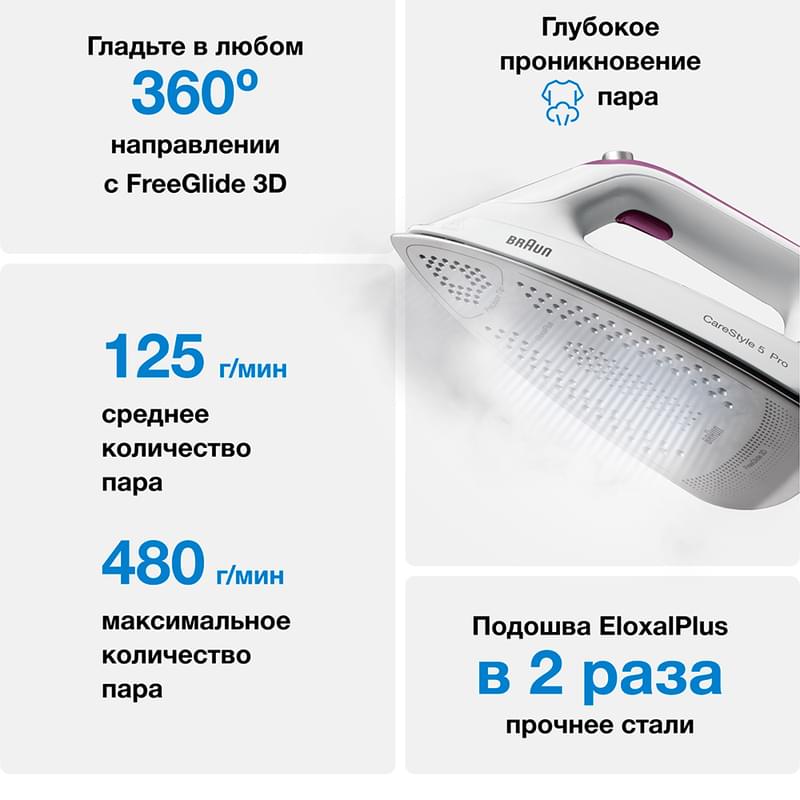 Гладильная система Braun CareStyle 7  IS-7155 - фото #3, Technodom.kz