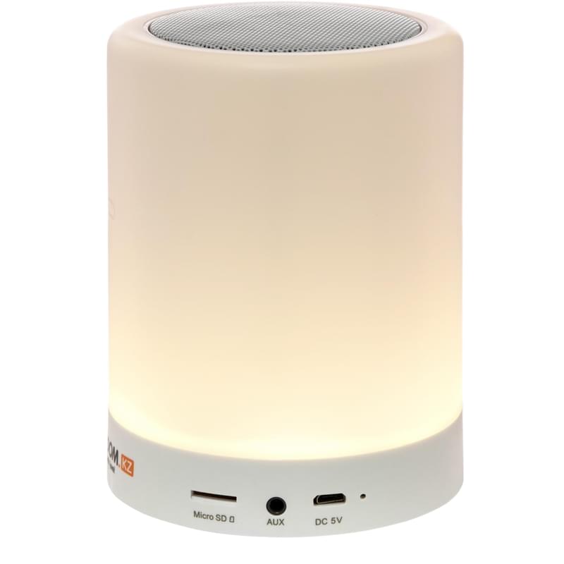 Колонка Bluetooth Neo с встроенной лампой, White (M12007) - фото #1, Technodom.kz