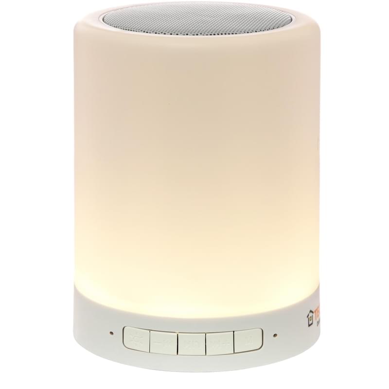 Колонка Bluetooth Neo с встроенной лампой, White (M12007) - фото #2, Technodom.kz
