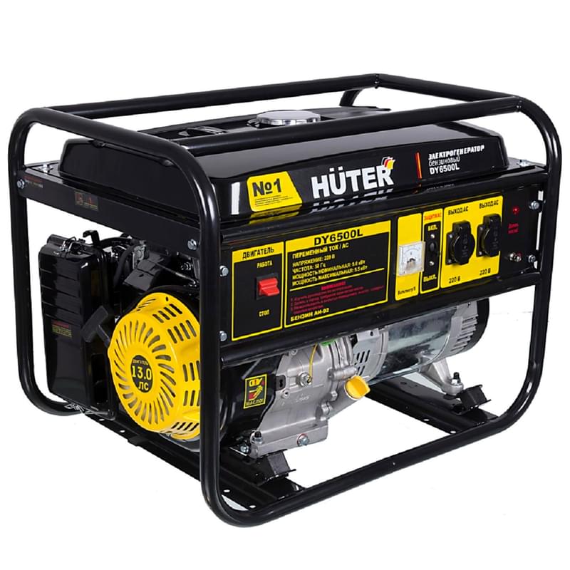 Huter DY6500L (64/1/6) электрлі генераторы - фото #1, Technodom.kz