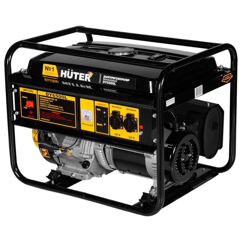 Huter DY6500L (64/1/6) электрлі генераторы - фото #2, Technodom.kz