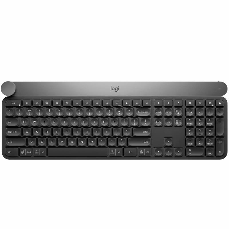 Клавиатура беспроводная USB/BT Logitech CRAFT, Black, 920-008505 - фото #0, Technodom.kz