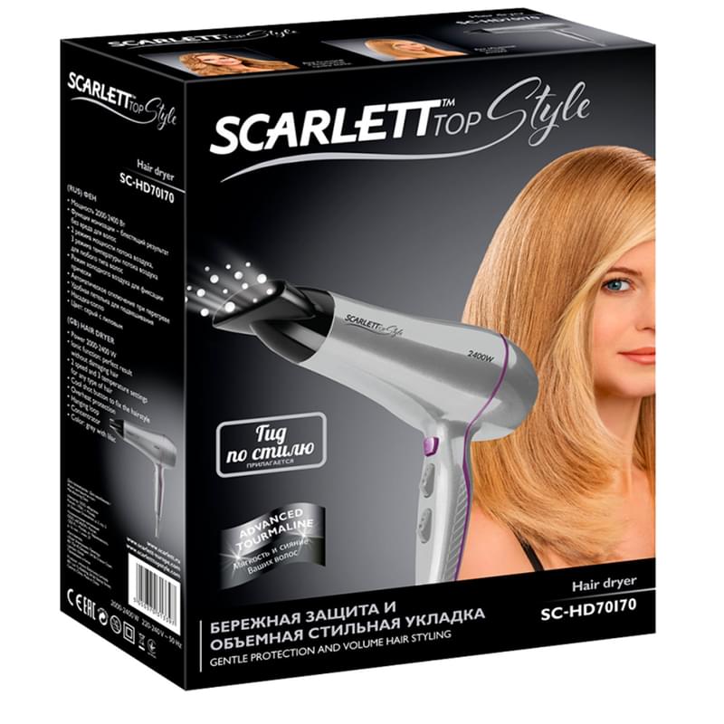 Фен Scarlett SC-HD70I70 - фото #2, Technodom.kz