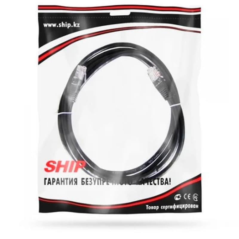 Кабель Patch-Cord 2m Ship S3025BK0200 RJ-45 Cat.5e Черный - фото #1, Technodom.kz