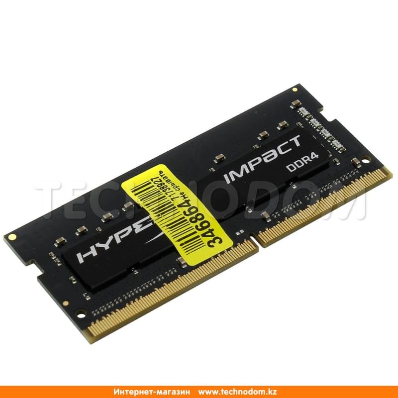 Оперативная память DDR4 SODIMM 8GB/2666MHz PC4-21300 Kingston HyperX Impact (HX426S15IB2/8) - фото #2, Technodom.kz