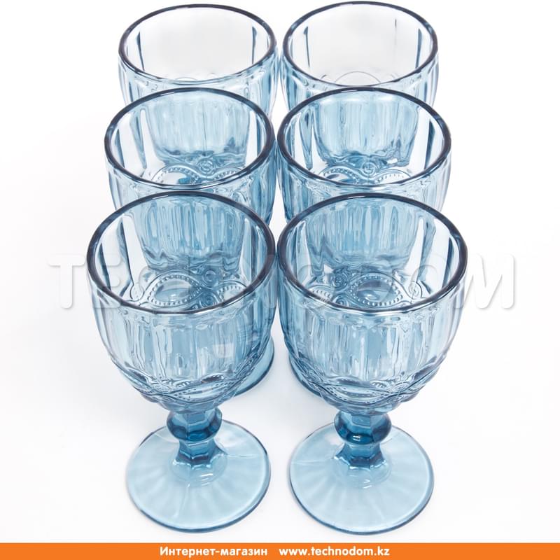 Набор фужеров 6 ш 260 мл цветные Glassware 171265 - фото #3, Technodom.kz