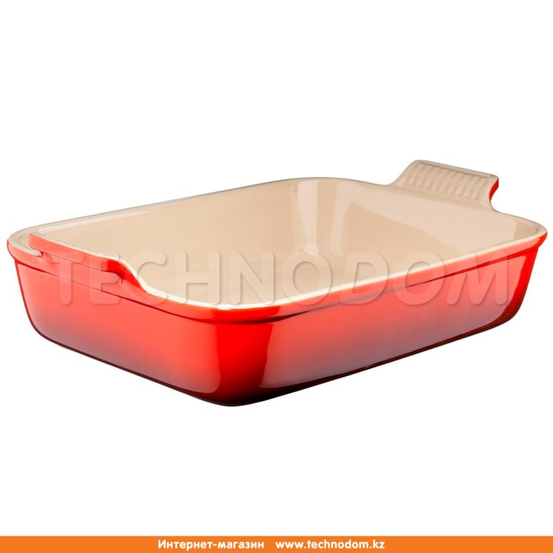 Блюдо прямоугольное 31х26см Вишня 91004726060100 LE CREUSET - фото #0, Technodom.kz