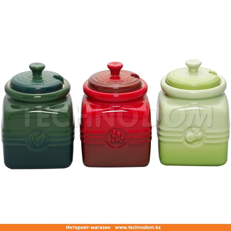 Вазочки для соуса 3шт: Мята, Клюква, Яблоко 91023600980000 LE CREUSET - фото #0, Technodom.kz