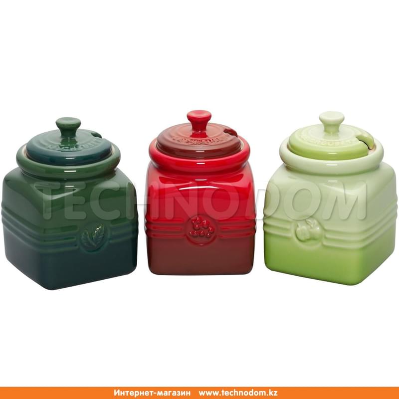 Вазочки для соуса 3шт: Мята, Клюква, Яблоко 91023600980000 LE CREUSET - фото #1, Technodom.kz