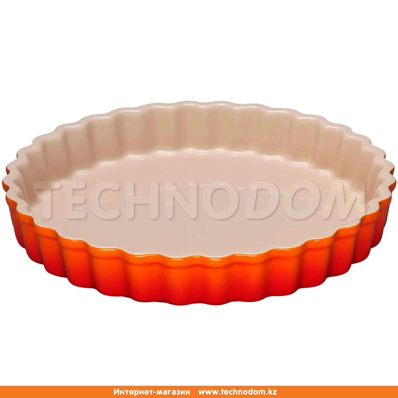 Форма рифленая 24см Оранжевая лава 91015924090100 LE CREUSET - фото #0, Technodom.kz