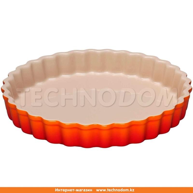 Форма рифленая 28см Оранжевая лава 91015928090100 LE CREUSET - фото #0, Technodom.kz