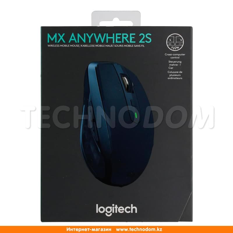 Мышка беспроводная USB/BT Logitech MX Anywhere 2S, Midnight Teal, 910-005154 - фото #5, Technodom.kz Мышка беспроводная USB/BT Logitech MX Anywhere 2S, Midnight Teal, 910-005154 - фото #5, Technodom.kz