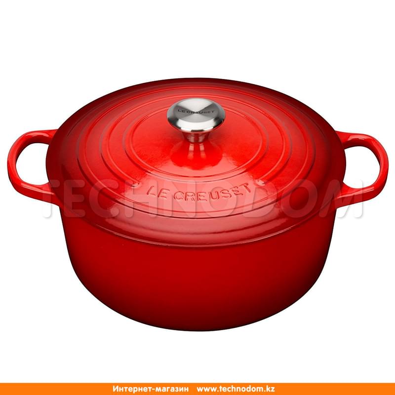 Кастрюля круглая 20см чугун Вишня S 21177200602430 LE CREUSET - фото #0, Technodom.kz