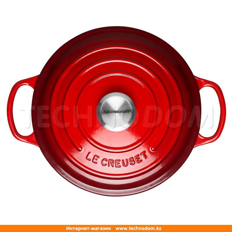 Кастрюля круглая 20см чугун Вишня S 21177200602430 LE CREUSET - фото #1, Technodom.kz