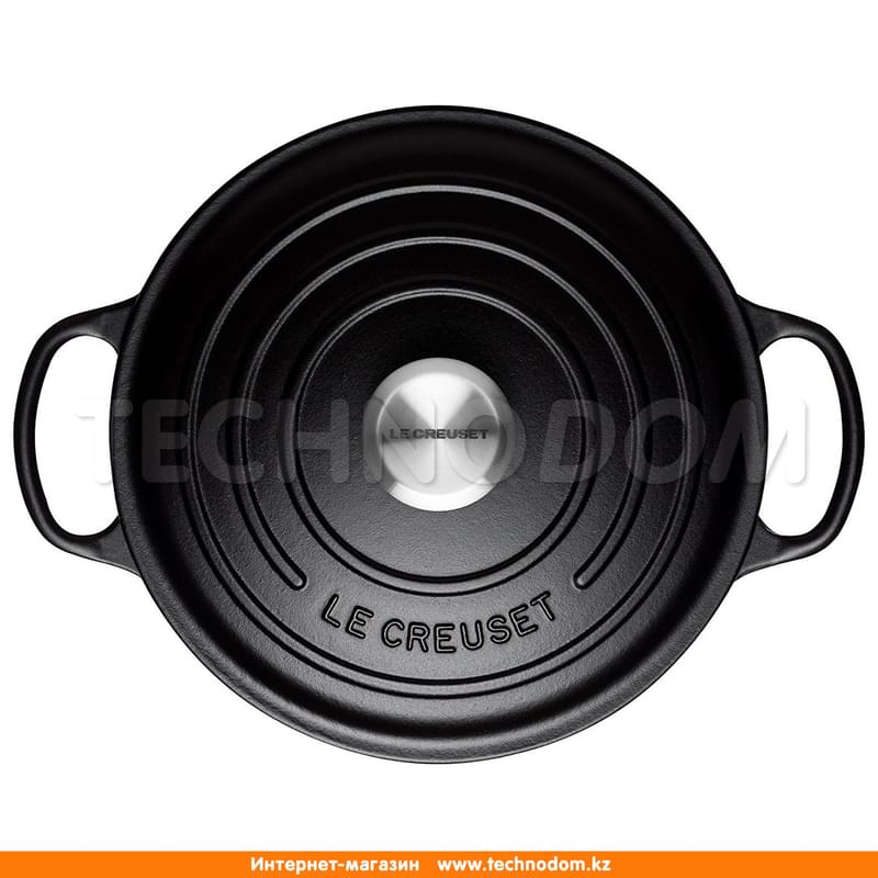 Кастрюля круглая 28см чугун Черный S 21177280000430 LE CREUSET - фото #1, Technodom.kz