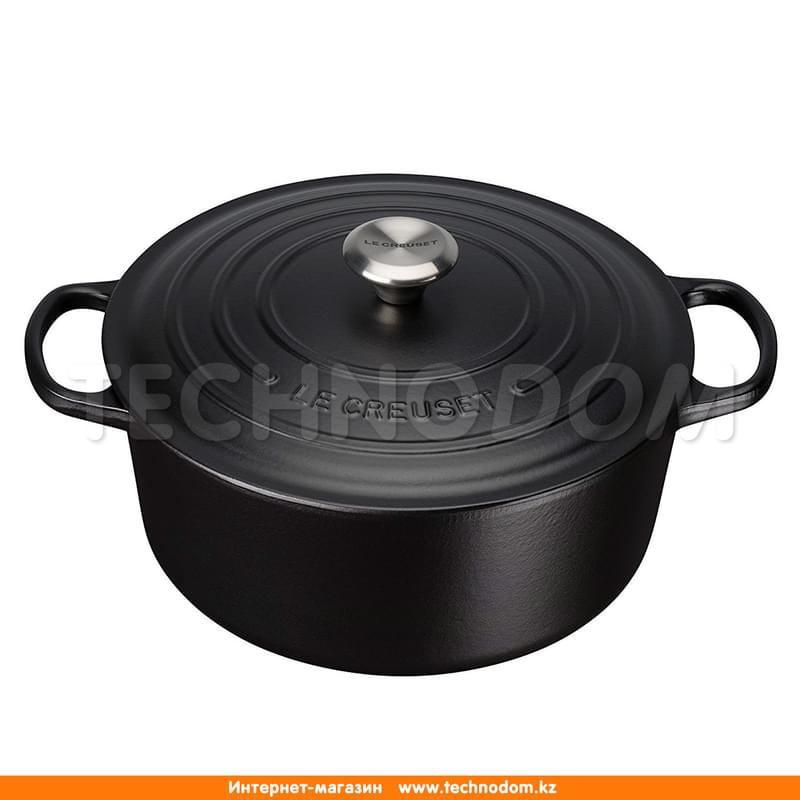 Кастрюля круглая 28см чугун Черный S 21177280000430 LE CREUSET - фото #0, Technodom.kz