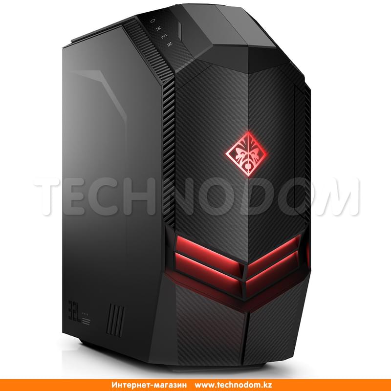 Игровой компьютер HP Omen 880-113ur (CI5-8400 2,8GHz/8GB/1000GB/16GB/DVD-RW/GTX1060 6GB/W10H) (3EQ91EA) - фото #1, Technodom.kz