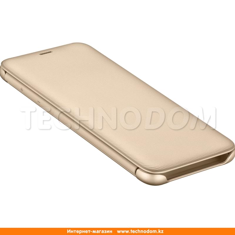 Чехол для Samsung Galaxy A6/A600 (2018), Wallet Cover, Gold (EF-WA600CFEGRU) - фото #2, Technodom.kz Чехол для Samsung Galaxy A6/A600 (2018), Wallet Cover, Gold (EF-WA600CFEGRU) - фото #2, Technodom.kz