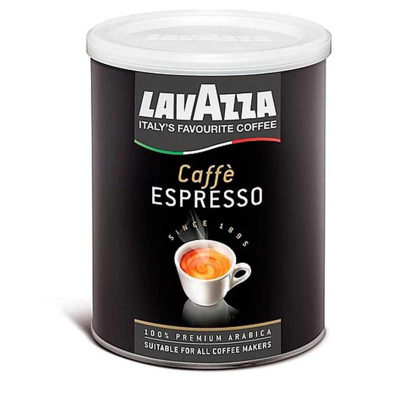 Lavazza "Caffe Espresso" ұнтақталған кофесі, темір/құты 250 г - фото #0, Technodom.kz