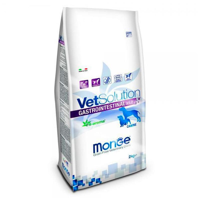 Сухой корм Monge VetSolution Dog Gastrointestinal диета для собак при проблемах пищеварения 2 кг - фото #0, Technodom.kz