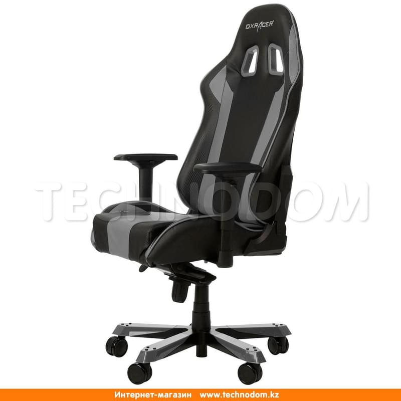 Игровое компьютерное кресло DXRacer King, Black/Gray (OH/KS06/NG) - фото #1, Technodom.kz