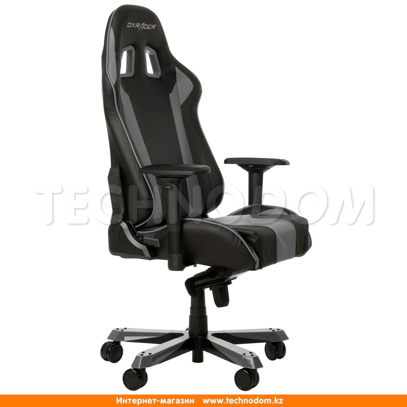Игровое компьютерное кресло DXRacer King, Black/Gray (OH/KS06/NG) - фото #2, Technodom.kz