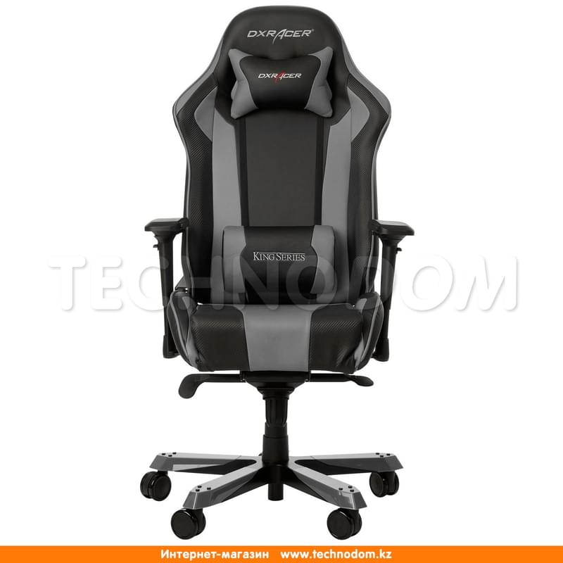 Игровое компьютерное кресло DXRacer King, Black/Gray (OH/KS06/NG) - фото #5, Technodom.kz