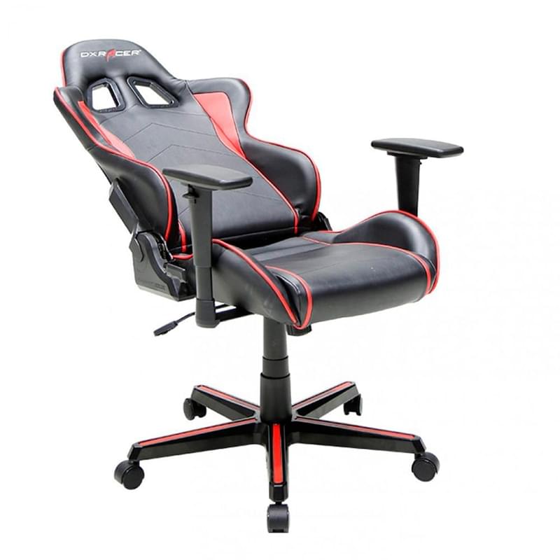 Игровое компьютерное кресло DXRacer Formula, Black/Red (OH/FH08/NR) - фото #2, Technodom.kz