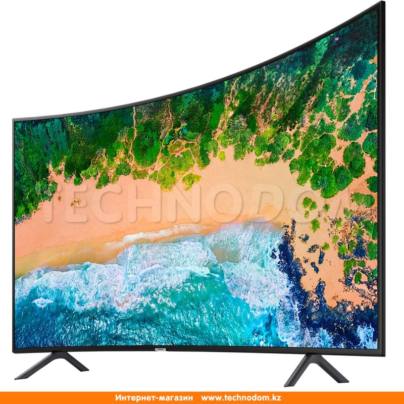 Телевизор 49" Samsung UE49NU7300UXCE LED UHD Smart Curved Black (4K) - фото #1, Technodom.kz