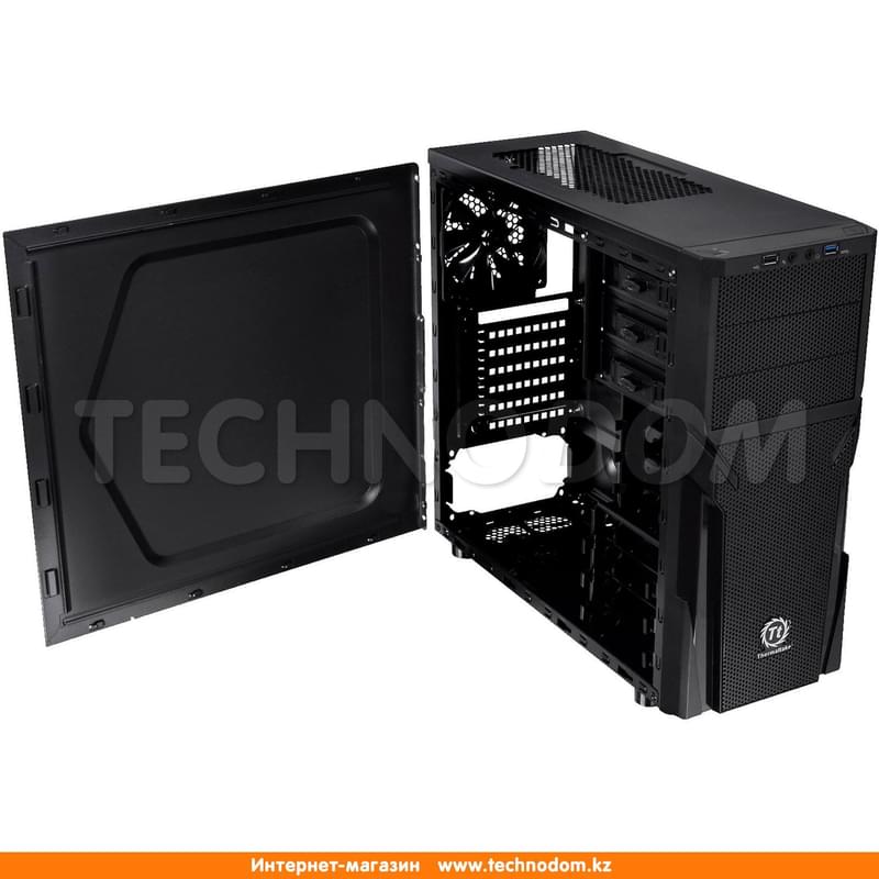 ПК корпус Thermaltake Versa H21 MidTower, Black ATX (CA-1B2-00M1NN-00) - фото #2, Technodom.kz