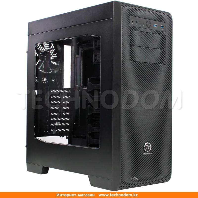 ПК корпус Thermaltake Core V41 MidTower, window, Black ATX (CA-1C7-00M1WN-00) - фото #0, Technodom.kz