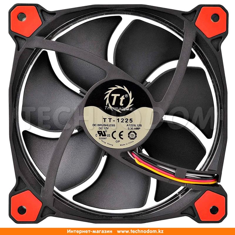Кулер для кейса Thermaltake Riing 14 LED Red ATX (CL-F039-PL14RE-A) - фото #2, Technodom.kz