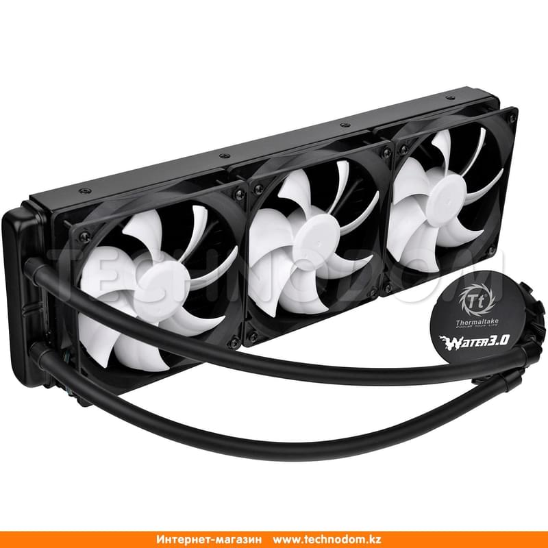 Водяное охлаждение для CPU Thermaltake Water 3.0 Ultimate (CL-W007-PL12BL-A) - фото #0, Technodom.kz
