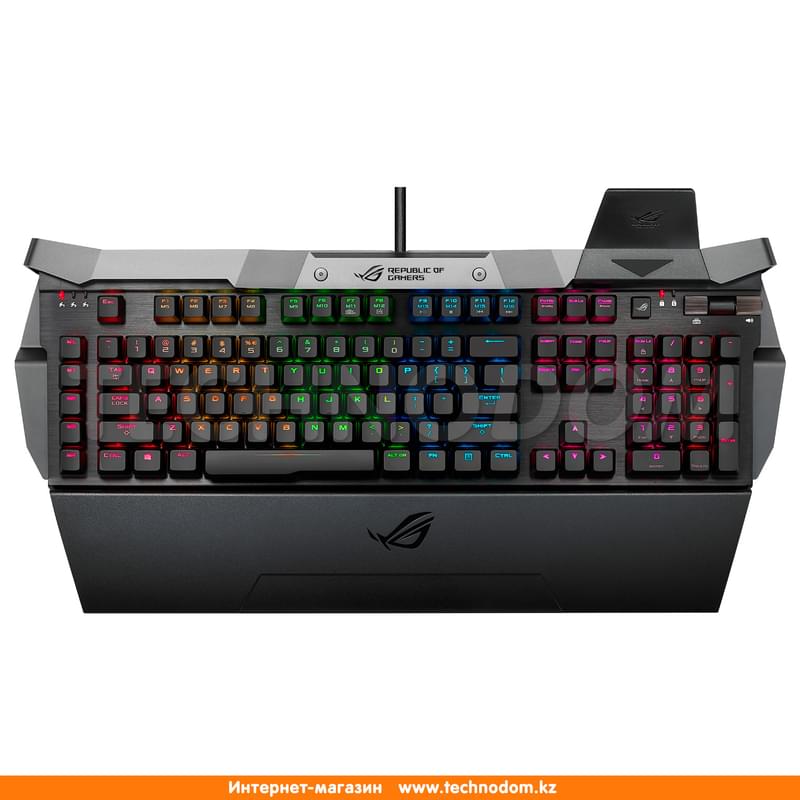 Клавиатура игровая проводная USB Asus ROG Horus GK2000, MX Red - фото #0, Technodom.kz