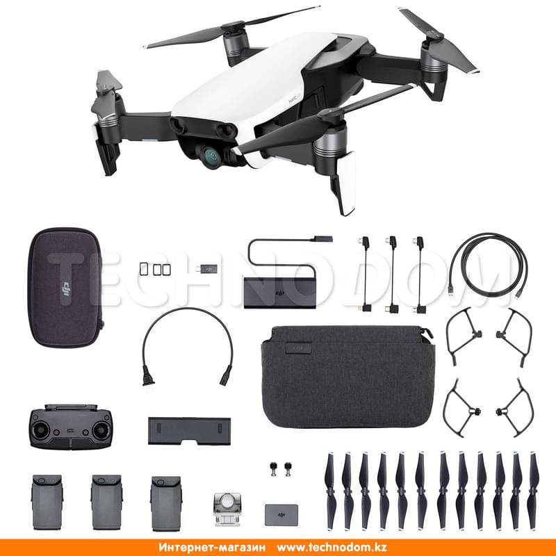 Дрон DJI Mavic AIR Arctic White Fly More Combo - фото #9, Technodom.kz Дрон DJI Mavic AIR Arctic White Fly More Combo - фото #9, Technodom.kz