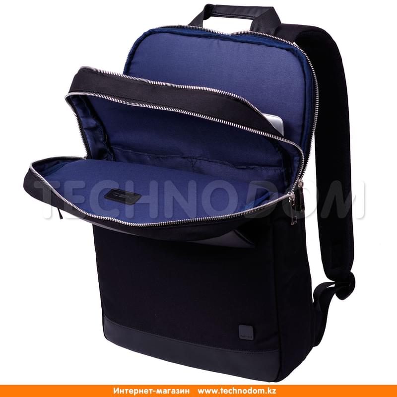 Рюкзак для ноутбука 15.6" NEO HUGO, Black, PU/полиэстер (NEB-002B) - фото #4, Technodom.kz