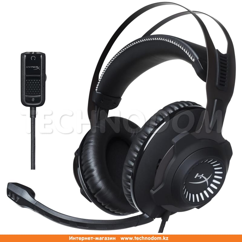 Гарнитура игровая накладная HyperX Cloud Revolver, Gun Metal, HX-HSCR-GM - фото #0, Technodom.kz