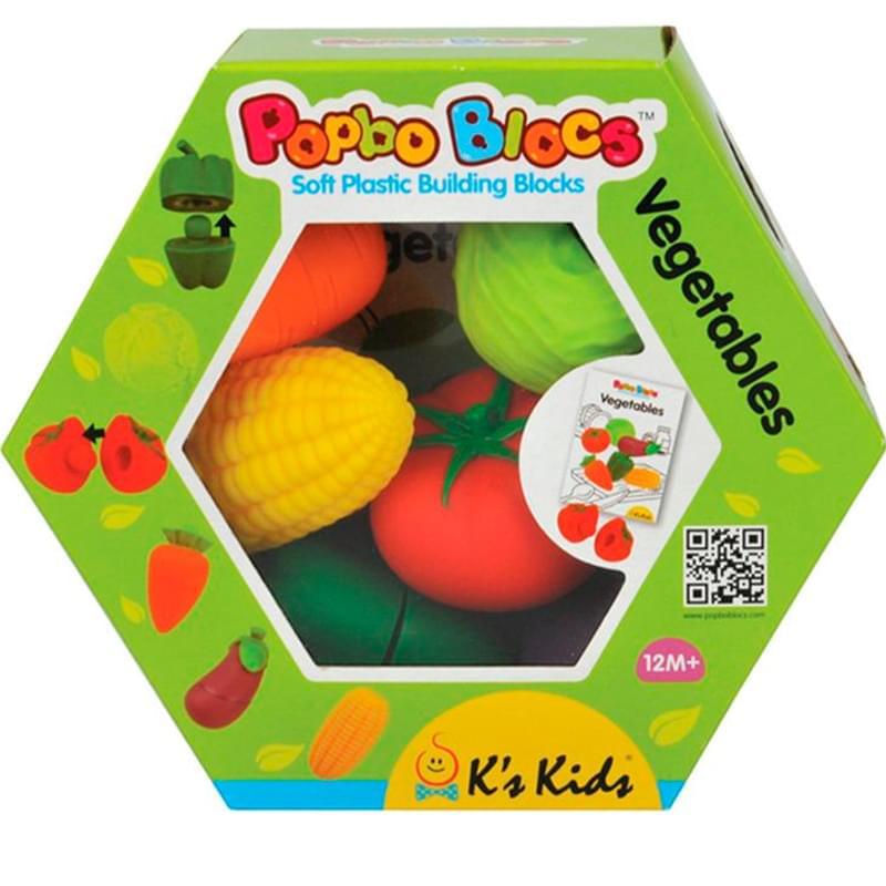 Набор овощи K's Kids «Popbo Blocs» - фото #0, Technodom.kz