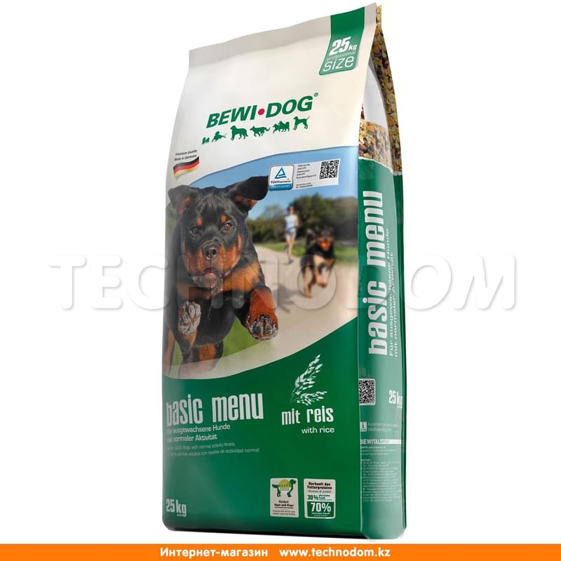 Сухой корм-трансформер Bewi Dog Basic Menue для собак корм, крокеты и хлопья 25 кг - фото #0, Technodom.kz
