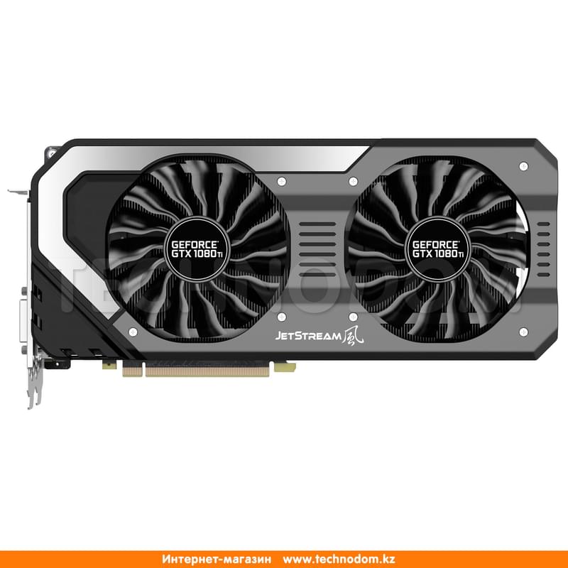 Видеокарта Palit GTX 1080Ti JETSTREAM 11G 352bit/G5x (HDMI+3DP+DVI-D) (NEB108T015LC-1020J) - фото #0, Technodom.kz