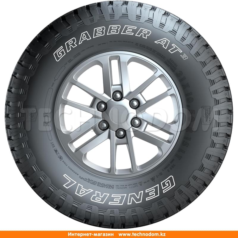 Всесезонные шины General Grabber AT3 XL FR 108V 235/65R17 - фото #2, Technodom.kz
